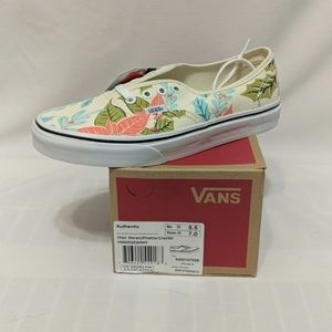 Vans Authentic Van Doren Poinsettia Print sz 7